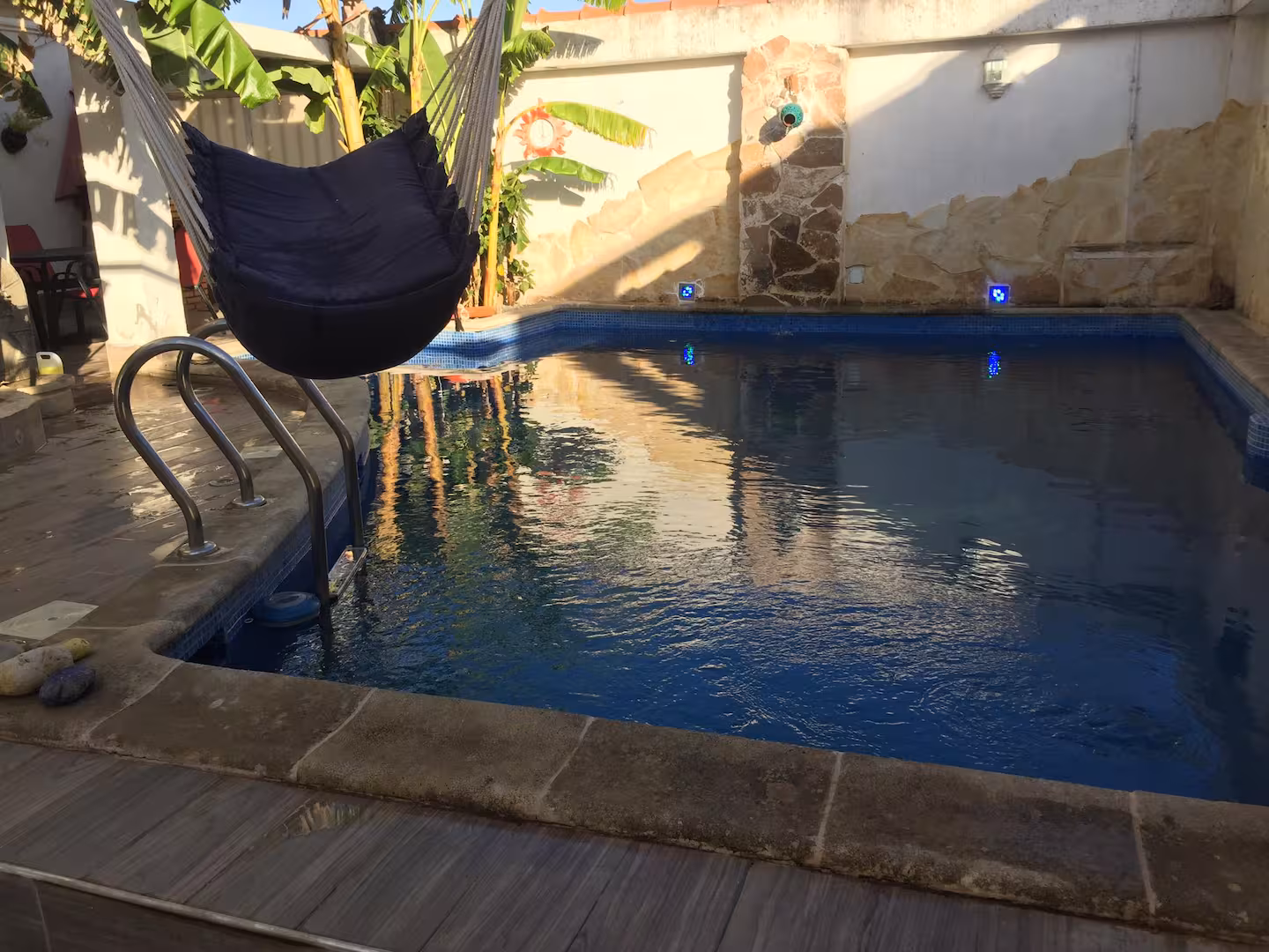 logement duplex avec piscine